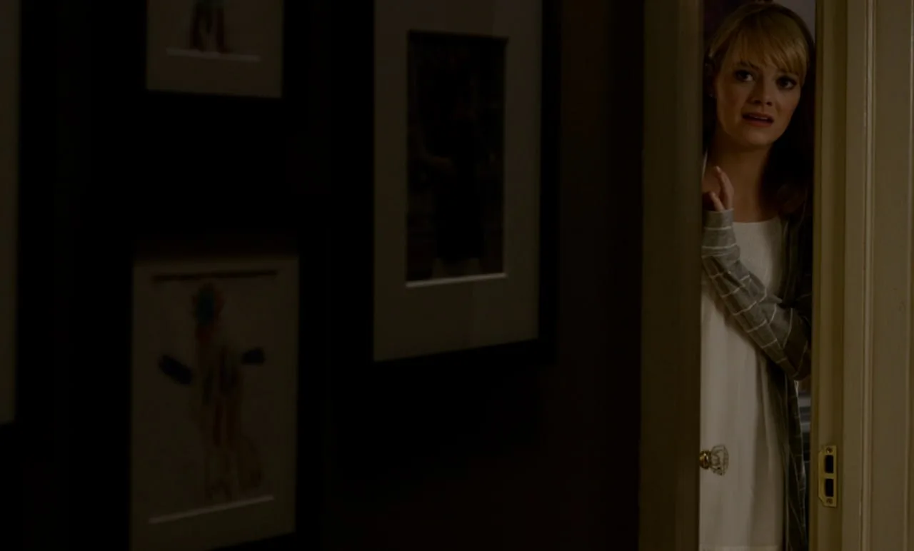 Gwen Stacy in The Amazing Spider-Man 2 (2014).